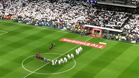 Himno del Real Madrid en el clásico   YouTube
