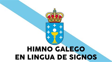 Himno galego en lingua de signos galega  cantado por Lucía ...
