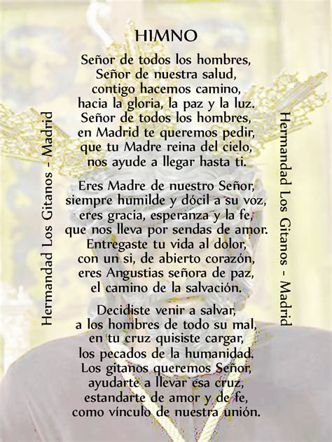 Himno | Hdad. Sacramental y Carmelitana de Los Gitanos ...