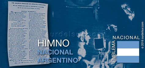 Himno Nacional Argentino: Historia y polémica • El Sur del Sur
