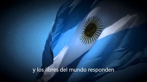 Himno nacional argentino subtitulado   YouTube