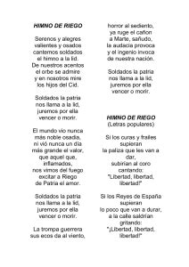 Himno Nacional de Bolivia CORO De la Patria, el alto nombre en