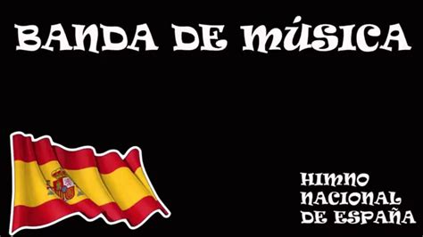 Himno Nacional de España   Banda de Música   YouTube