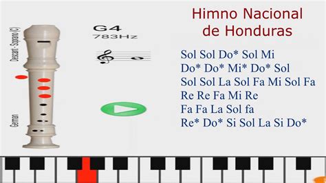 Himno Nacional De Honduras   YouTube
