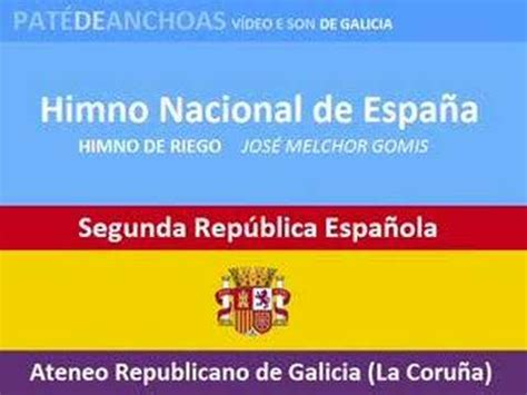 Himno Nacional de la Segunda República Española   YouTube