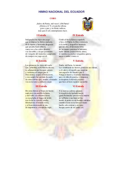 Himno nacional del ecuador llanga