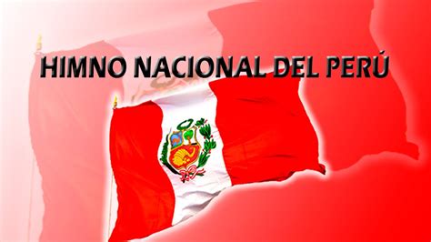 Himno Nacional Del Perú   sexta estrofa   pista karaoke ...
