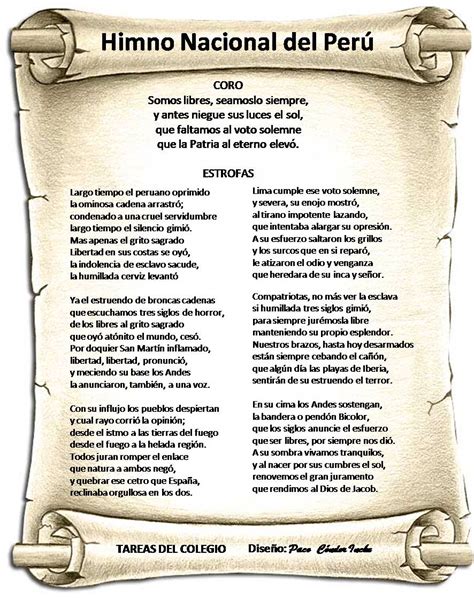 Himno Nacional del Perú  with images  · SamaNicole · Storify