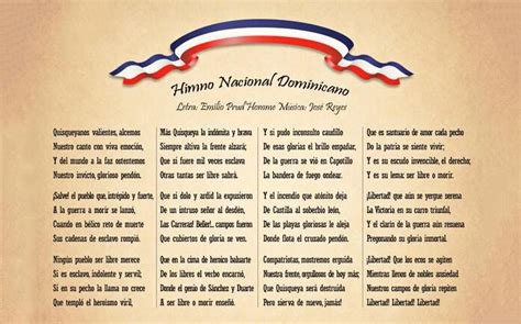 Himno Nacional Dominicano: Historia y Letra | Caribbean