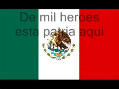 Himno Nacional Mexicano  El Mas Hermoso Del Mundo    YouTube