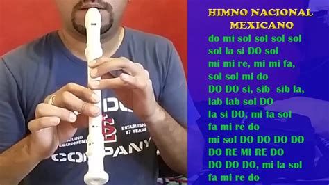 Himno Nacional Mexicano   Flauta   YouTube