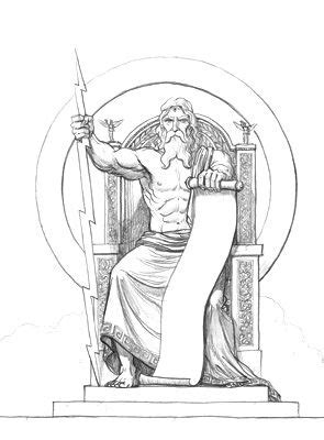 Hindsight » gifts from the gods | Greek mythology art, Drawings, Zeus