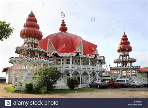 Hindu temple in Paramaribo, capital of Suriname, Latin ...