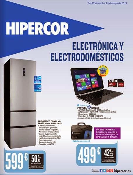 Hipercor Catalogo de Ofertas en Electro Mayo 2014