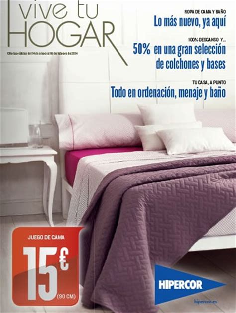 Hipercor Hogar: Catálogo Enero Febrero 2014   España