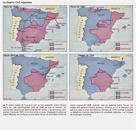 Historia de España : TEXTOS GUERRA CIVIL