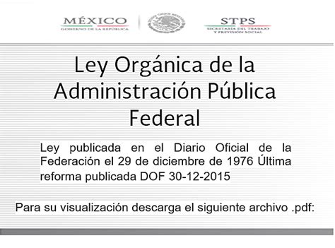 Historia de la Administración Pública Federal en México ...