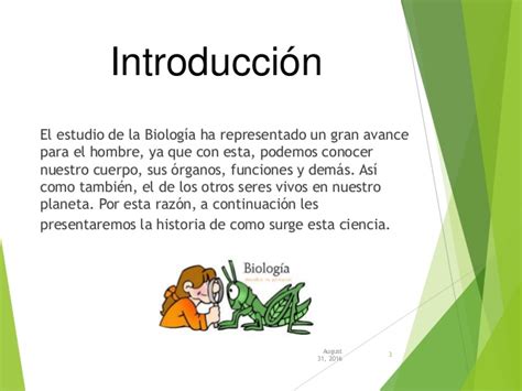Historia de la biología.