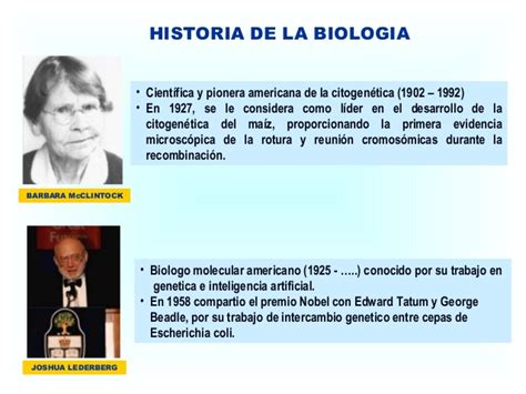 historia de la biologia