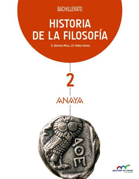 HISTORIA DE LA FILOSOFÍA 2º BACHILLERATO | VV.AA. | Comprar libro ...