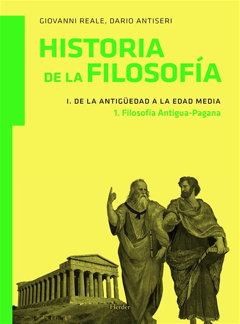 HISTORIA DE LA FILOSOFÍA I DE LA ANTIGÜEDAD A LA EDAD ...
