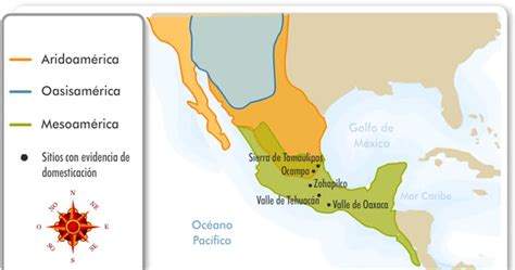 Historia de México : Áreas geográficas del México antiguo Resumen.