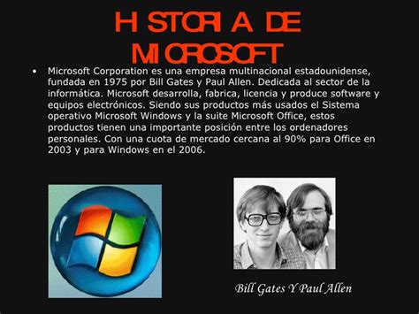 Historia De Microsoft