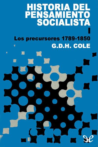 Historia del pensamiento socialista   I de G. D. H. Cole en PDF, MOBI y ...