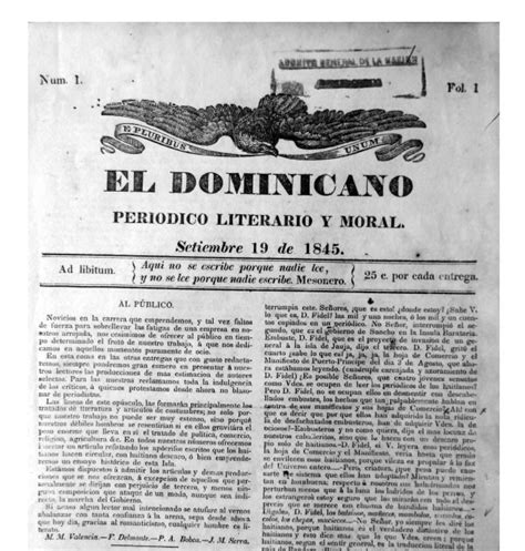 Historia Dominicana: LIBERTAD DE PRENSA EN REP. DOMINICANA