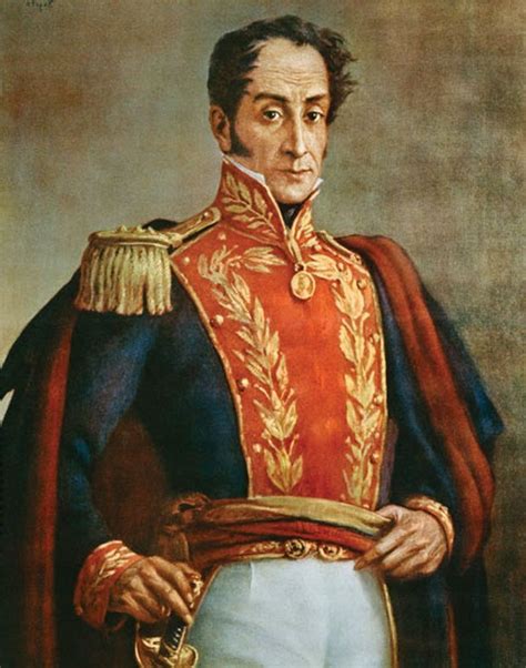 History: The person in the picture is Simon Bolivar he ...