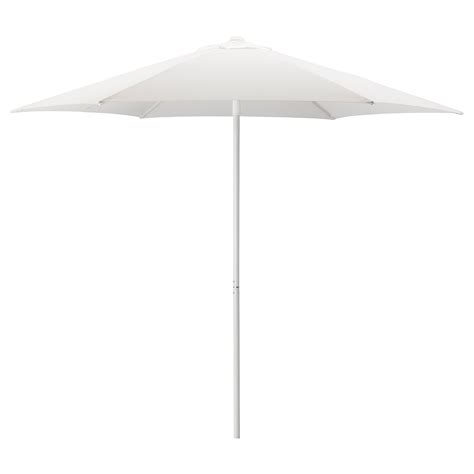 HÖGÖN Parasol, blanc, 270 cm   IKEA