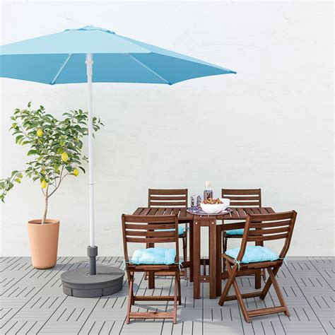 HÖGÖN Parasol   bleu clair   IKEA