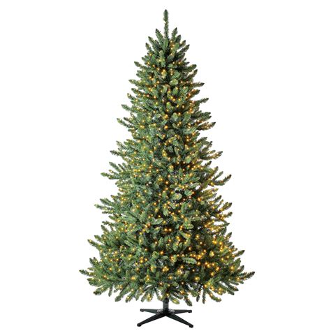 Holiday Time Pre Lit Milford Pine Quick Set Artificial ...