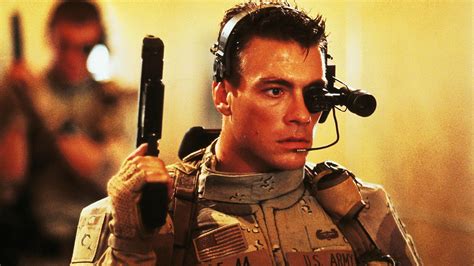 Hollywood Movie star Jean Claude Van Damme as universal soldier ...