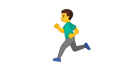 Hombre Corriendo Emoji