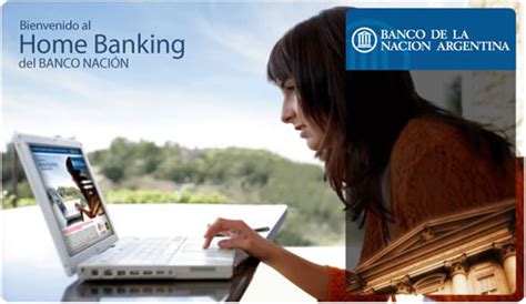 Home banking del Banco Nación Argentina
