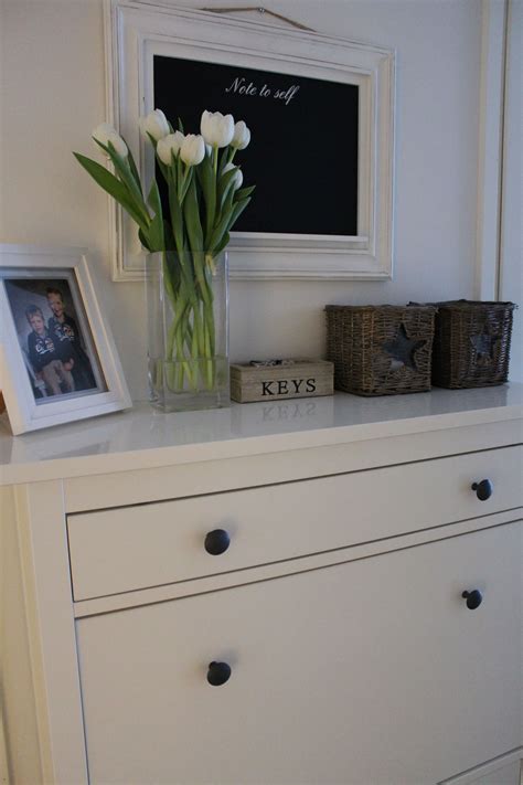 Home, Ikea Hemnes shoe cabinet, Riviera Maison, flowers ...