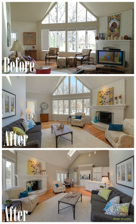 Home Staging Before and After Photos From West Chicago