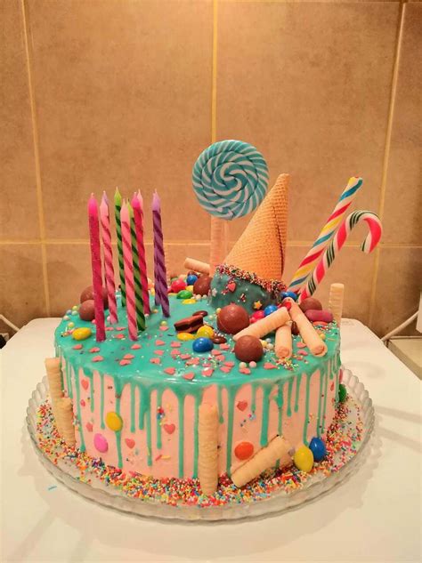 [Homemade] Birthday Cake : food