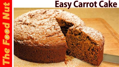 Homemade Carrot Cake Recipe From Scratch   Easy   No Icing ...