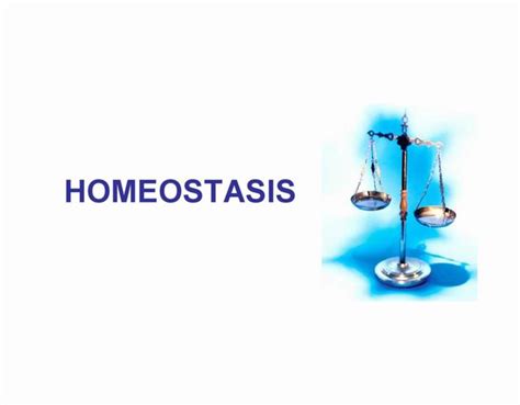 homeostasis and disease