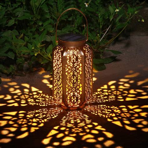Homgeek Solar Lantern Outdoor Lights for Decorative ...