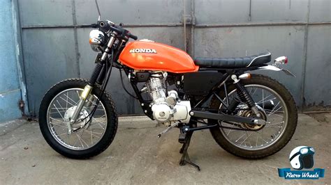 honda cgl 125 cafe racer | Motos personalizadas, Motos 125 ...