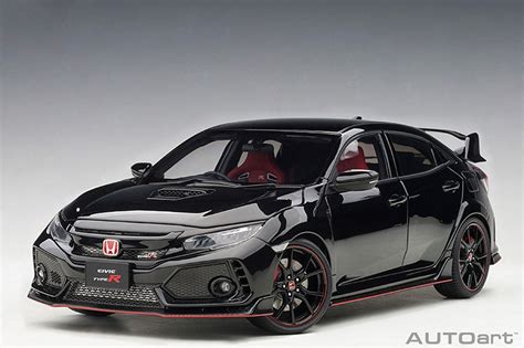 Honda Civic Type R  FK8 , Black in 1:18 Scale by AUTOart