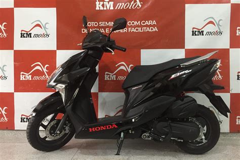 Honda Elite 125 Preta 2020 | KM Motos | Sua Loja de Motos Semi Novas