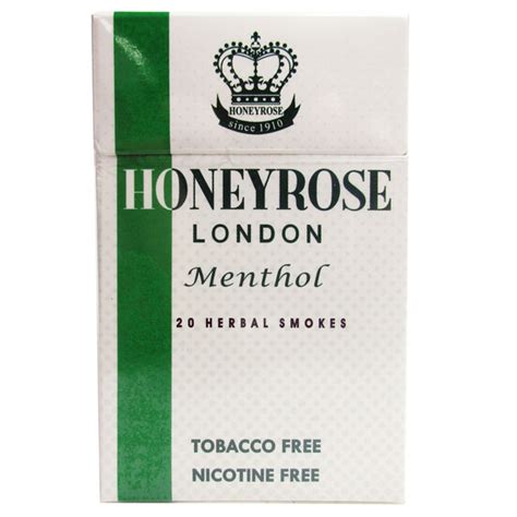 Honeyrose Herbal Cigarettes Menthol 20s | Wicked Habits