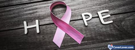 Hope Breast Cancer Awareness Month Awareness and Causes Facebook Cover ...