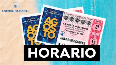 Hora de la Lotería Nacional de hoy sábado 7 de agosto y ...