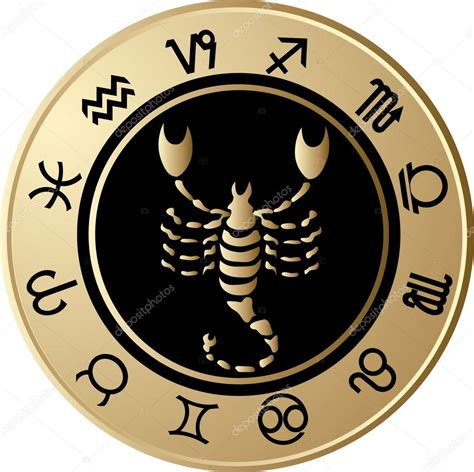 Horoscope Scorpio — Stock Vector  jelen80 #2709446