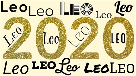 Horóscopo Anual   Leo para el año 2020!   YouTube